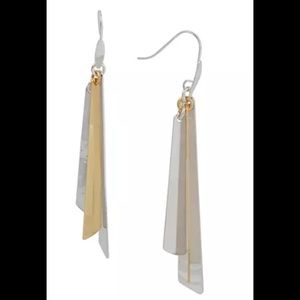 Robert Lee Morris Geometric Stick Earrings